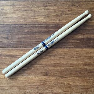 ProMark DC50 American Hickory Marching Snare Drumsticks System Blue